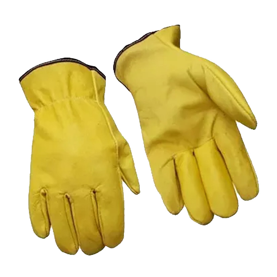 Guantes de vaqueta cortos