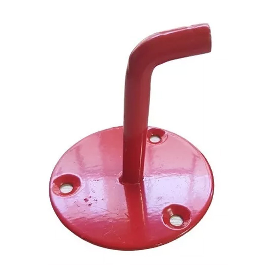 Soporte tipo L para elementos de emergencia