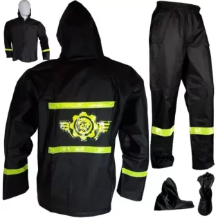 Conjunto impermeable para motociclista
