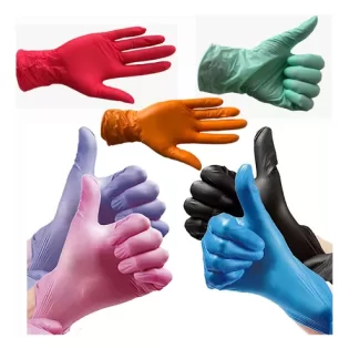 Guantes nitrilo (Desechable).