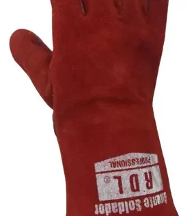 Guantes tipo soldador