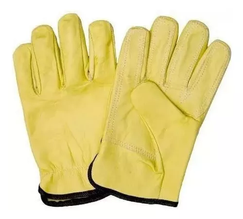 Guantes de vaqueta cortos - Image 2