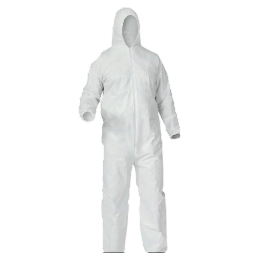 Traje antifluido color blanco